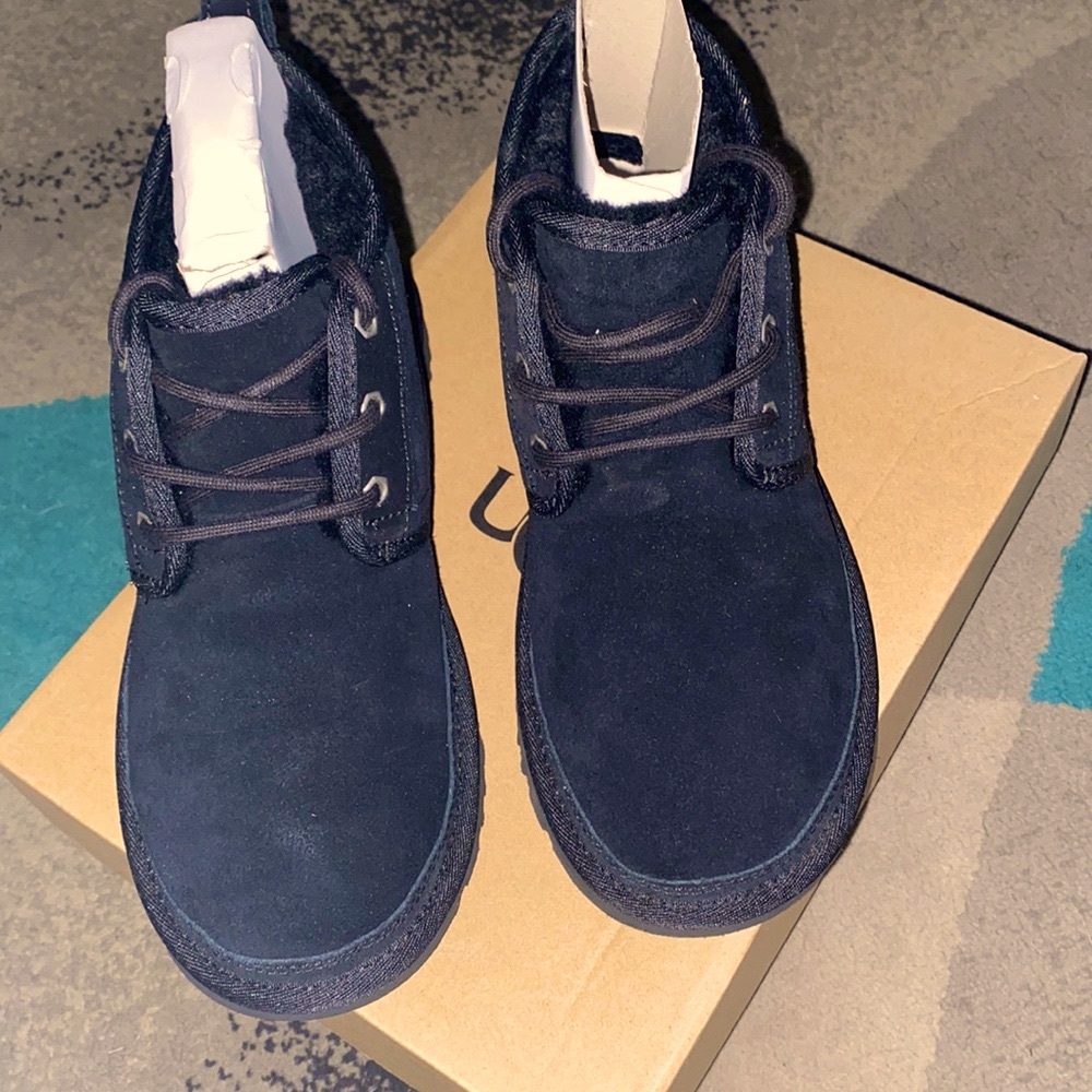 Ugg ankle booties. Really comfy. Black. Size 9